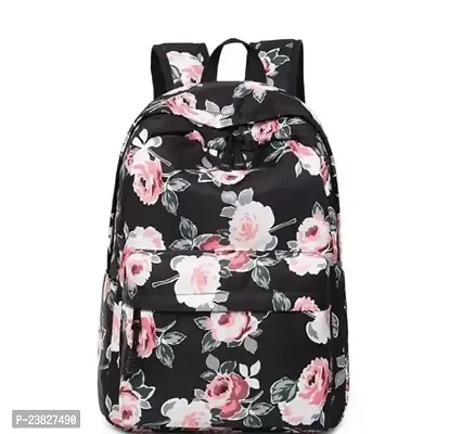 Stylish Printed Backpacks For Women And Girls-thumb0