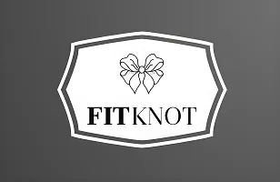 FITKNOT Silver Circle Pin Buckle: The Elegant 1-Inch Synthetic Leather Black Belt for Girls-thumb4