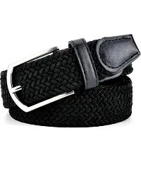 FITKNOT Mens Casual/Formal Canvas Braided Elastic/Stretchable Expandable Women Belt, Fit Up to 38Inch Waist Size-thumb4