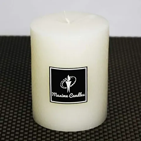 Maxime Candles Decorative Candles - Cobra 4 (H) (White)