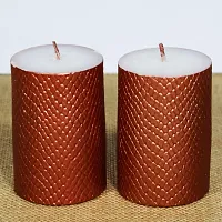 Maxime Candles Decorative Copper Candles Set of 2-thumb1