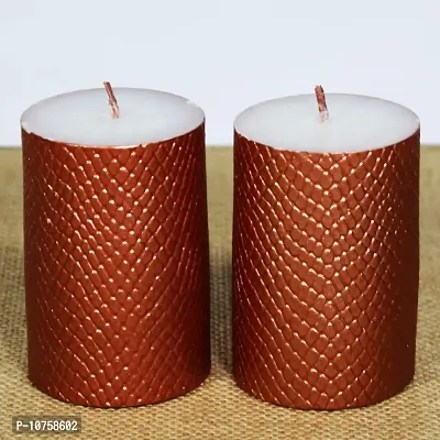 Maxime Candles Decorative Copper Candles Set of 2-thumb2