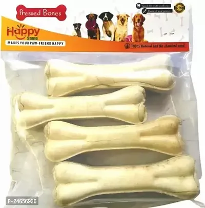 Healthy 5 Inches Rawhide Bone Pack Of 4 Chicken Dry Young Dog Food