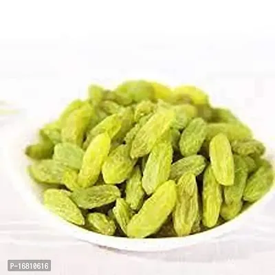 Premium Nuts And Seeds Green Raisins 500 Gm-thumb0