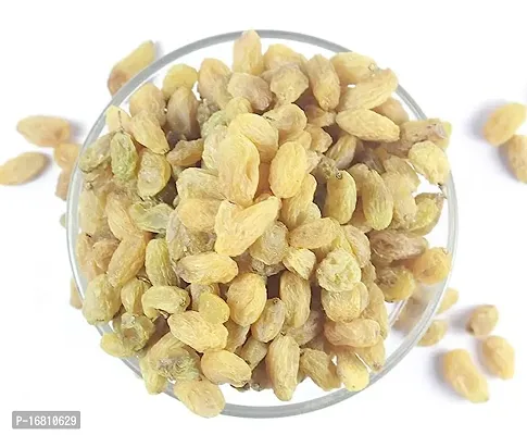 Dried Golden Kishmish Seedless 1Kg-thumb0