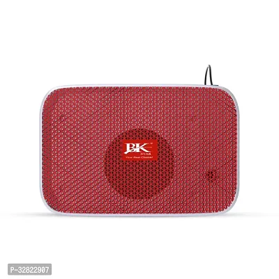 Rechargeable Portable Bluetooth Soundbar Wireless Speaker with RGB Light TF Card Aux Supported Red-thumb0