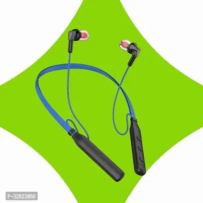 Neckband 30Hours battery backup neckband earbuds yoga Bluetooth Blue colour neckband earbuds In the Ear