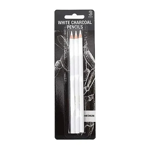 Camlin Soft/Medium/Hard Charcoal Pencils-3pcs Pencil 