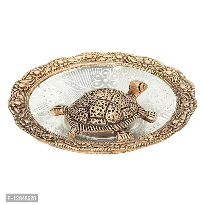 Trendy Crafts Metal Tortoise Home Office Idol Decorative Figurine-thumb2