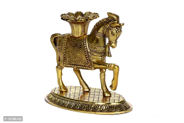 Trendy Crafts Metal Horse Tea Light Candle Stand Holder