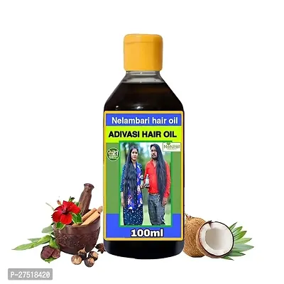 Sri Maharishi Adivasi Bhringraj Ingredients Hair Oil - 100ml