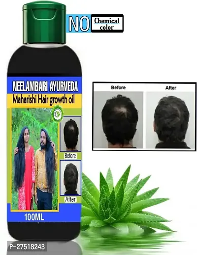 Herbal Product Maharishi Adivasi Hair Growth Oil - 100ml For Men And Women-thumb0