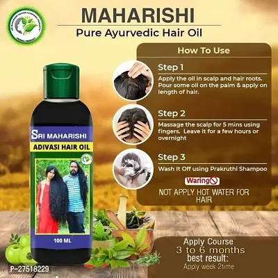 Herbal Product Maharishi Neelambari Hair Oil, For Men And Women 100ml-thumb0