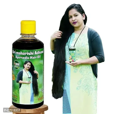 Herbal Product Adivasi Maharishi Hair Growth Oil - 150ml For Men And Women-thumb0