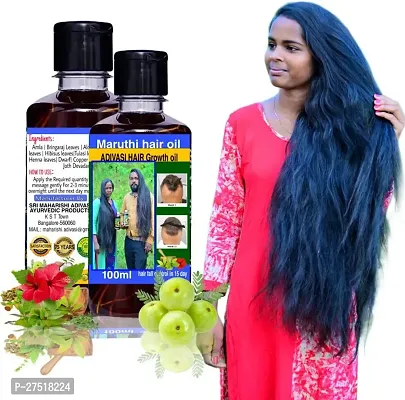 Maha Indrika Adiavsi Hair Oil - 100ml-thumb0