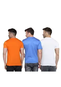 Plain T-shirt for men (Pack of 3)-thumb1