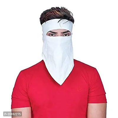 MokkTell Bike Riding Face Mask full Face Cover Cotton Mask Reusable for Men-thumb5