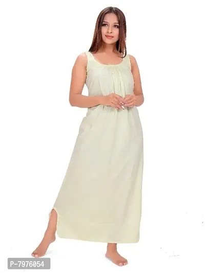 Women Red Nighty Nightdress-thumb0