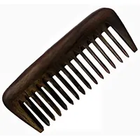 Rufiys Wooden comb Set for Men  Women | For Him  Her Hair Growth Anti Dandruff Wide Tooth Detangle Comb Combo Pack of 3-thumb2