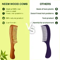 Rufiys Neem Wooden Handle Comb-thumb3