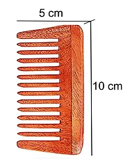 Kachi Neem Pocket Wooden Comb Pack of 2-thumb3