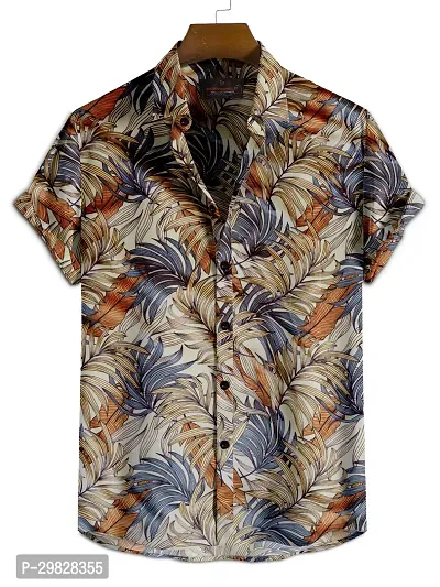 Mens Stylish Digital Printed Lycra Shirt