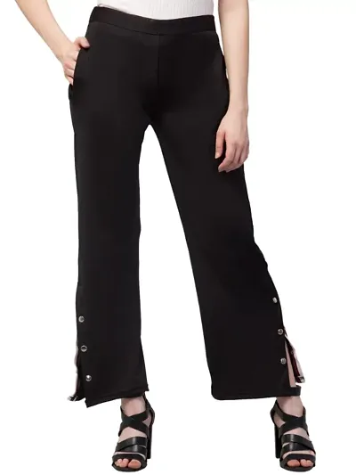 Mythya Side Slit with Snap Button Trouser