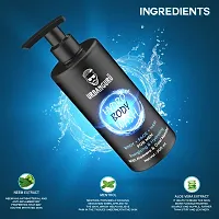 URBANGURU Hydro Body Wash 3 in 1 Body Wash | Face Wash | Hair Shampoo | Energizing  Hydrating Refreshing Deep Cleansing Neem Aloevera  MENTHOL 300 ml Shower Gel for Men-thumb1