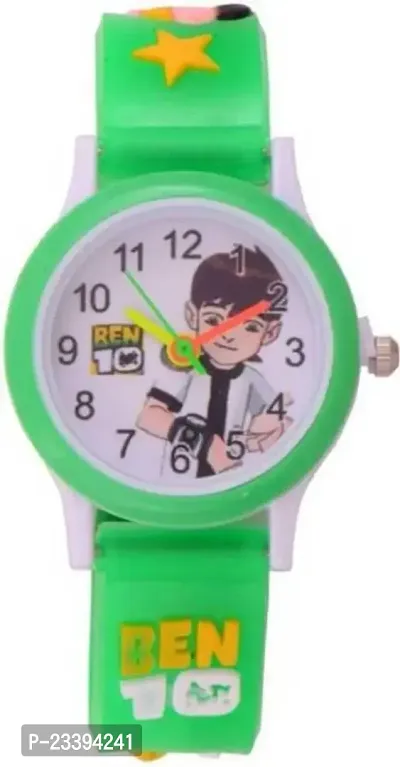 Stylish Green Analog Watches For Kids-thumb0