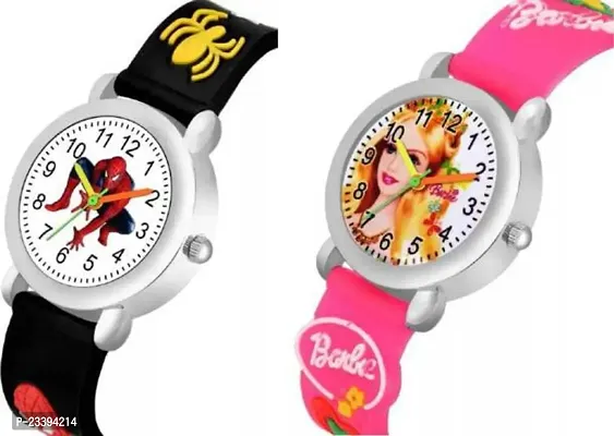 Stylish Analog Watches For Kids- Pack Of 2-thumb0