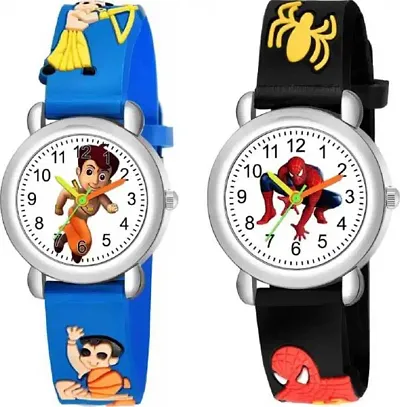 Stylish Analog Watches For Kids- Pack Of 2