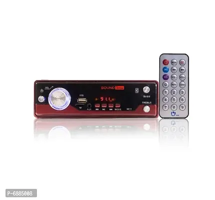 SOUND Tecno Bluetooth Car Media Player with FM/ USB/ AUX/SD-MMC MP3 Player Car Stereo  (Single Din)-thumb0