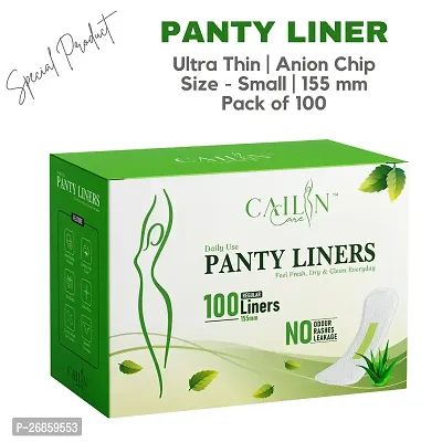 CAILIN CARE panty liner ultra thin anion chip size - small | 155 mm pack of 100