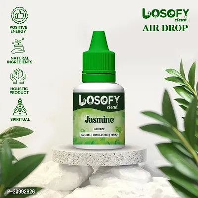 LOSOFY CLEAN airdrops air freshener room, office, bathroom. jasmine  fregance ( 5ml ) ( pack of 1 )-thumb3