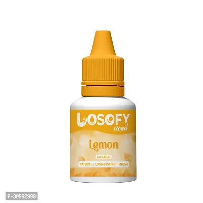 LOSOFY CLEAN airdrops air freshener room, office, bathroom. lemon   fregance ( 5ml ) ( pack of 1 )-thumb0