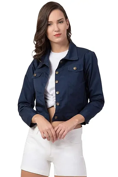 Contemporary Solid Jackets For Women