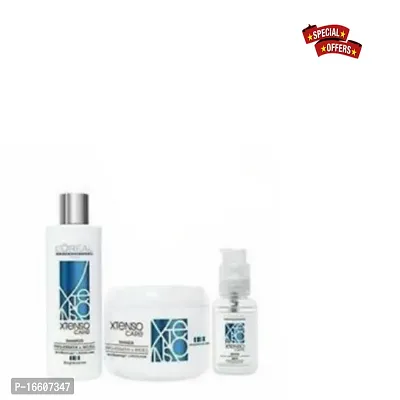 Xtenso Hair shampoo 250ml and hair maque 200ml hair serum 50ml pack of 1