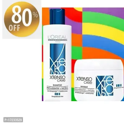Xtenso Hair shampoo 250ml with hair maque 200ml combo-thumb0