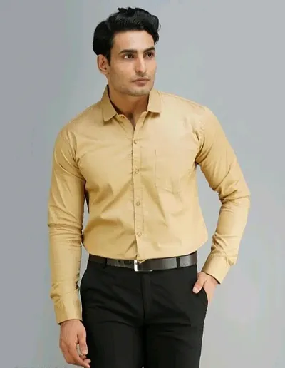 Must Have Cotton Blend Long Sleeve Formal Shirt 