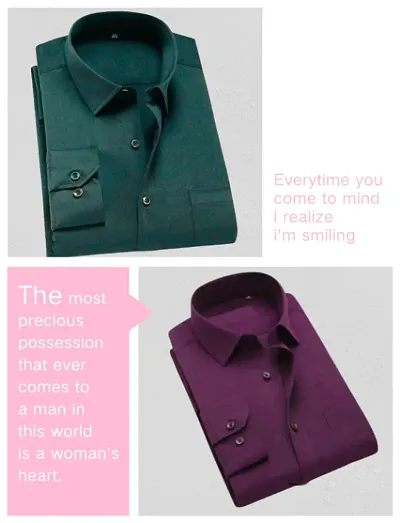 Premium Shirts With 1 Pocket Pack Of 2 Shirts