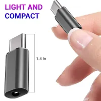 One Plus Type C to 3.5 mm Jack Audio Connector, Headphones Jack Converter Audio Adapter for OnePlus Devices-thumb2