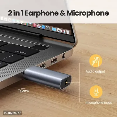 One Plus Type C to 3.5 mm Jack Audio Connector, Headphones Jack Converter Audio Adapter for OnePlus Devices-thumb5