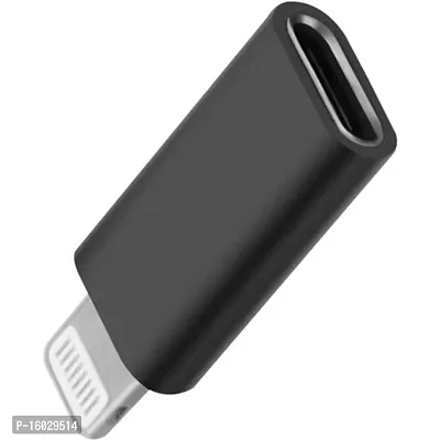 Type C Female to Lightning Male Adapter, Compatible with All iOS Devices (iOS 13 or Above)-thumb0