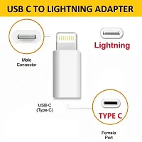 Type C Female to Lightning Male Adapter, Compatible with All iOS Devices (iOS 13 or Above)-thumb3