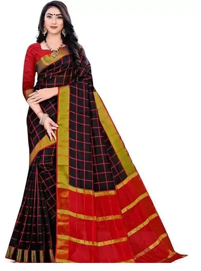 Stylish Brasso Saree with Blouse piece For Women