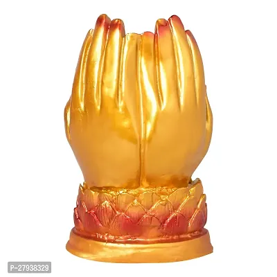 Shiv Lakshmi  Ganesh Sitting On Hand||Laxmi ji Murti||Ganesh ji Murti||Idols For Home and Temple- 17CM Polyresin-thumb2