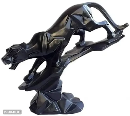 Black Panther Statue for Office Decor Gift item- Decorative Showpiece - 20 cm (Polyresin)-thumb0