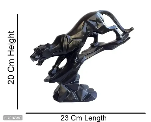 Black Panther Statue for Office Decor Gift item- Decorative Showpiece - 20 cm (Polyresin)-thumb2