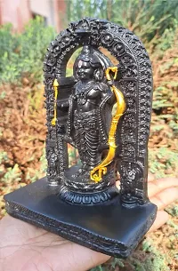 Ayodhya Original Ram Lalla Idol|ram Lala Murti for Pujaoffice Decor 7 Inch/18 Cm Decorative Showpiece - 18 Cm (polyresin)-thumb2