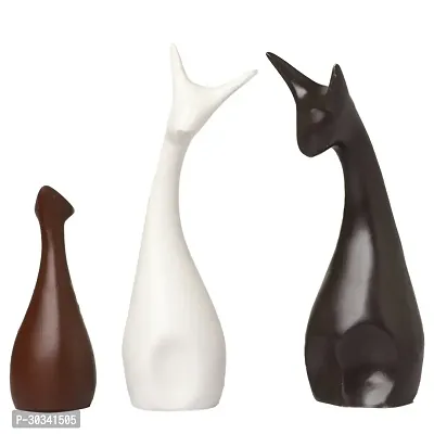 Trendy Polyresin Deer Family Figures Showpiece-thumb4